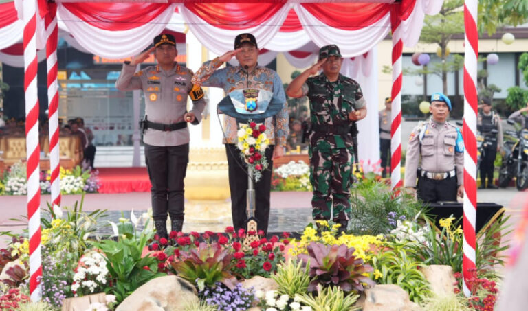 Apel Operasi Lilin Semeru 2025 Amankan Nataru di Sidoarjo